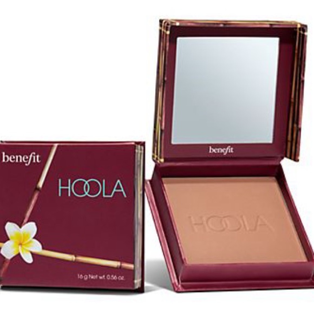 Benefit Hoola Matte Bronzing Powder & Luxe Teal Contouring Brush SET! SEALED - Picture 7 of 7